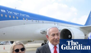 Netanyahu flies circuitous route to UN summit ‘to avoid arrest’ in Europe | Benjamin Netanyahu