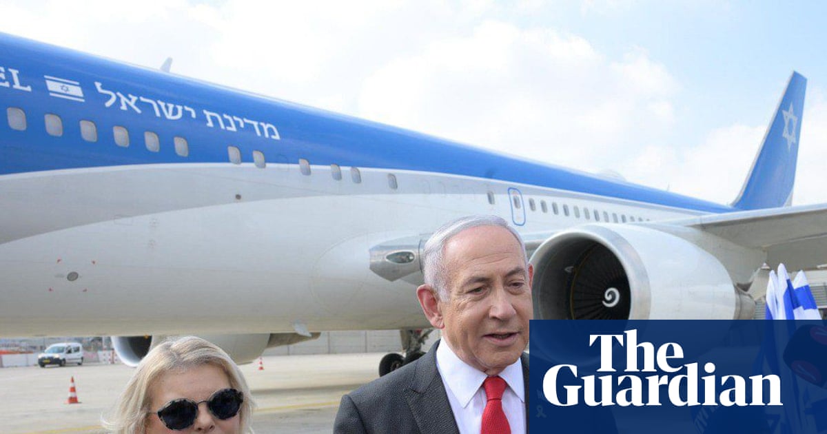 Netanyahu flies circuitous route to UN summit ‘to avoid arrest’ in Europe | Benjamin Netanyahu