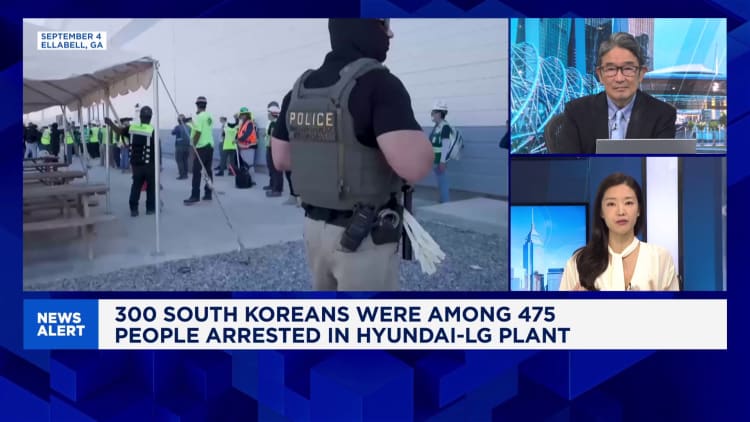 US ICE raid in Hyundai's Georgia plant spooks South Korean companies