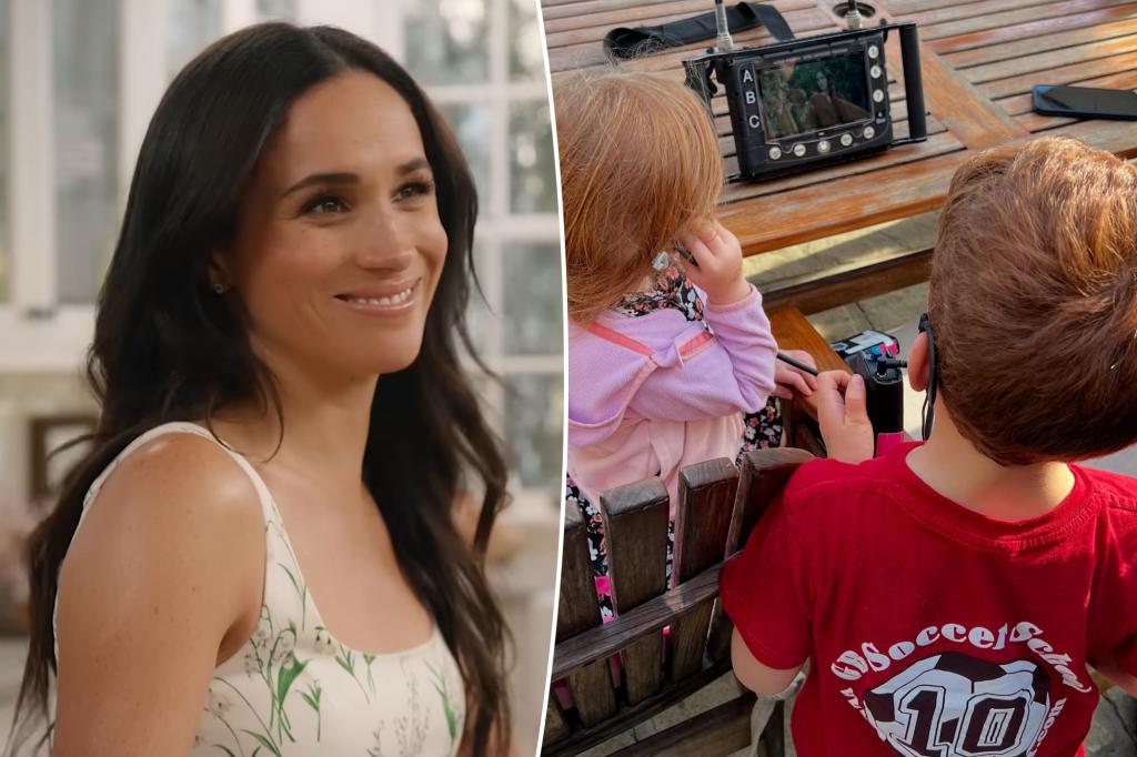 Meghan Markle shares rare glimpse of Prince Archie and Princess Lilibet on set of 'With Love, Meghan'