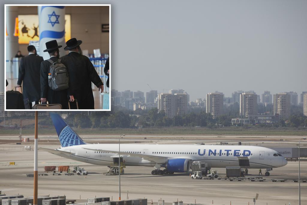 Flights resuming to Tel Aviv from DC, Chicago: United Airlines