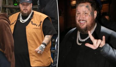 Jelly Roll flaunts slimmed-down figure in Italy after losing over 200 pounds