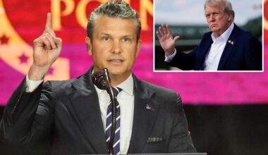 Trump plans to crash Hegseth's mystery meeting with generals