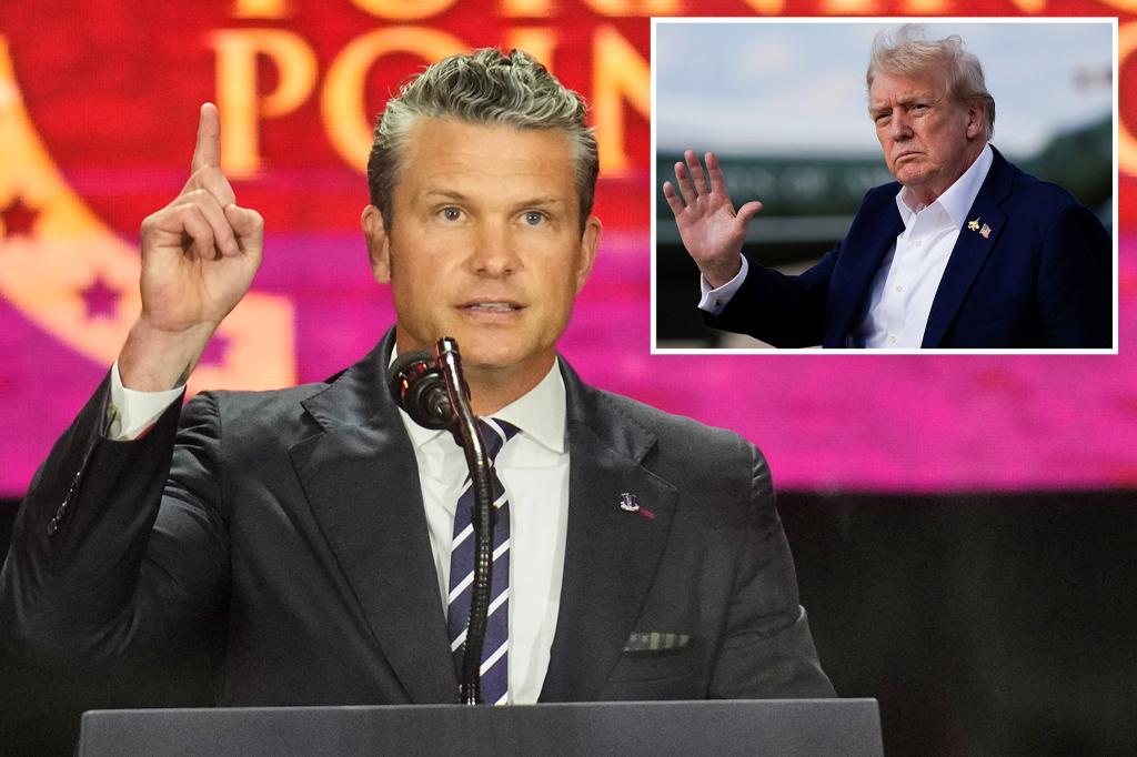 Trump plans to crash Hegseth's mystery meeting with generals
