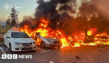 Ukraine says three killed in 'massive' Russian aerial attack