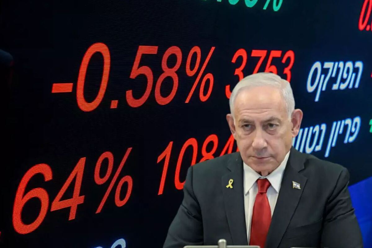 Economic earthquake in Tel Aviv: Netanyahu’s remarks shake Israel’s stock market