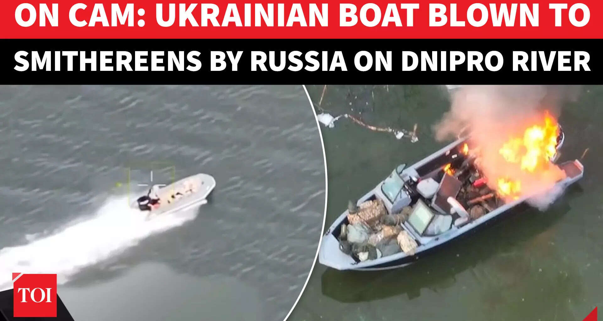 Putin’s Men BLOW UP Ukrainian ‘Infiltrators’ Armed With NATO Gear On Dnipro River