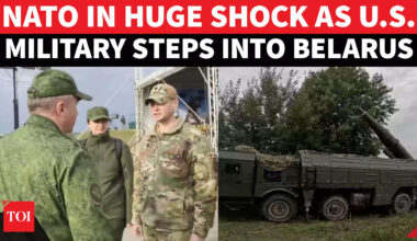 U.S Military Officials In Belarus; Hold Brief Talks With Russian, Belarusian Militaries