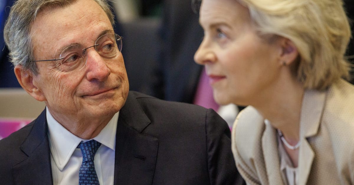 Draghi shows von der Leyen some ‘respect’ — amid the criticism – POLITICO