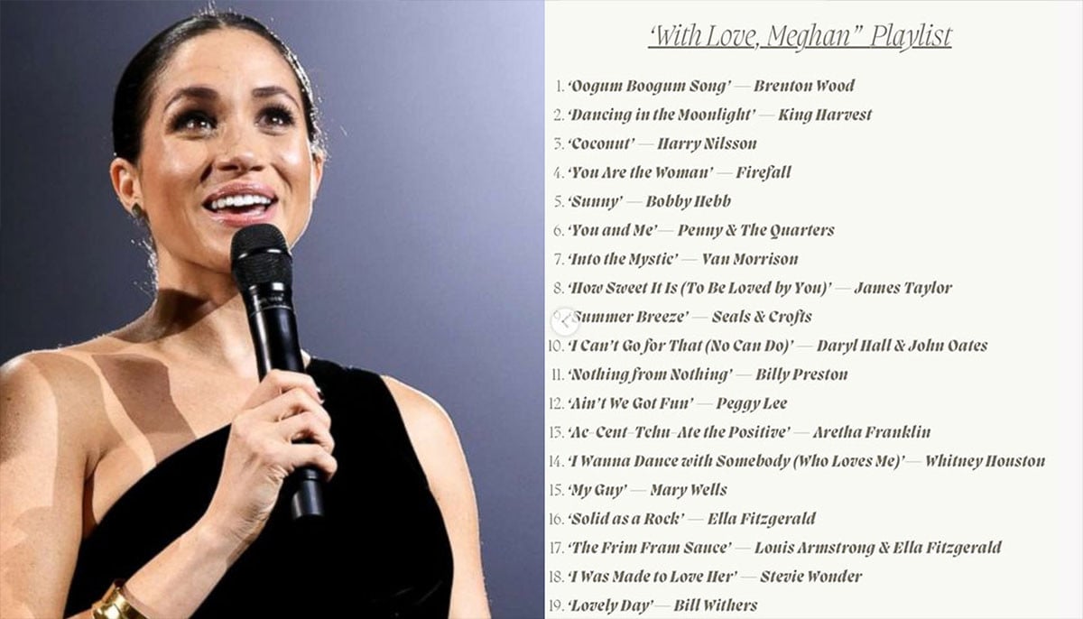 Meghan Markle turns up the volume with her own royal playlist