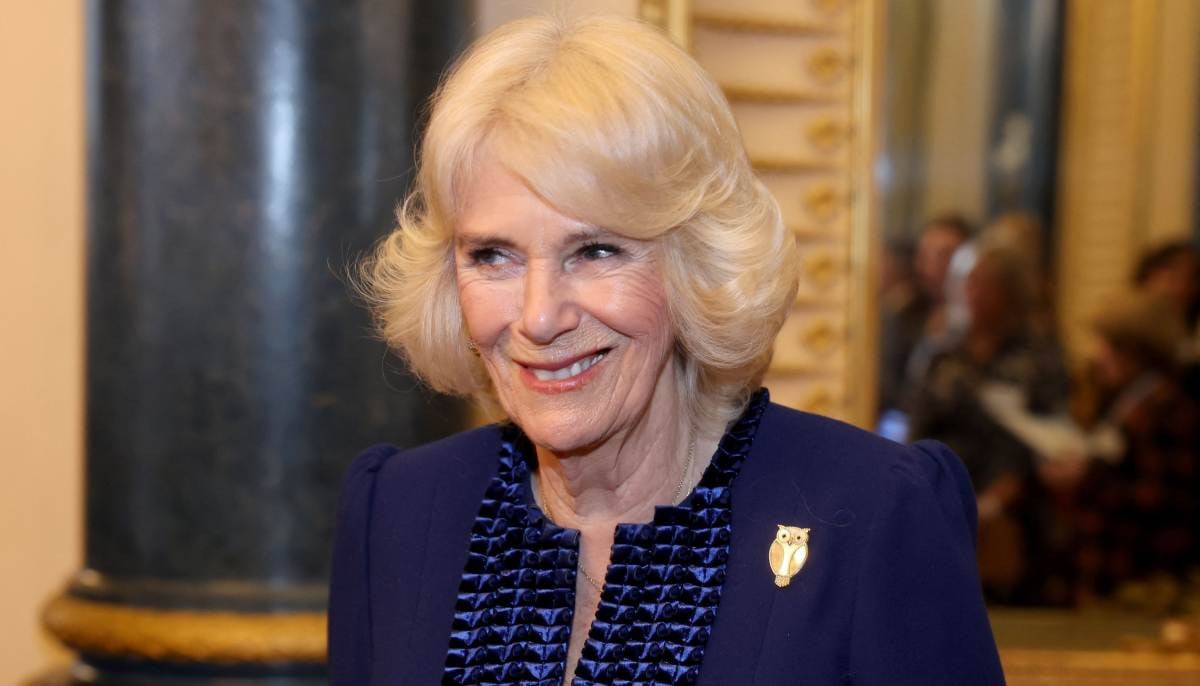 Queen Camilla shows her playful side as she resumes royal duties