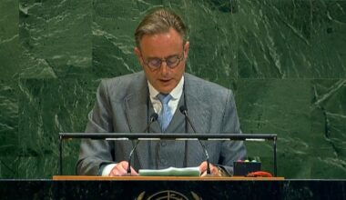 Premier Bart De Wever kondigt voor Verenigde Naties aan dat ook België Palestijnse staat voorwaardelijk wil erkennen: “Maar het mag geen beloning zijn voor Hamas”