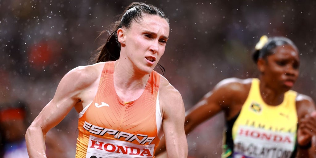 España firma el quinto puesto mundial en el 4x100 femenino con la manchega Paula Sevilla como protagonista