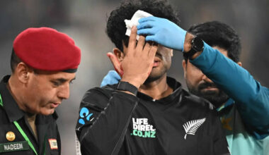 Rachin Ravindra Suffers Freak Facial Injury, Crashes Into Hoarding Ahead Of Australia Series