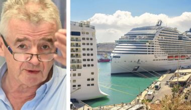 Ryanair boss blames overtourism on Airbnb and cruise ships, not flights