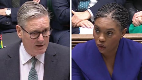 Kemi Badenoch presses Starmer on Peter Mandelson's suitability as US ambassador – video