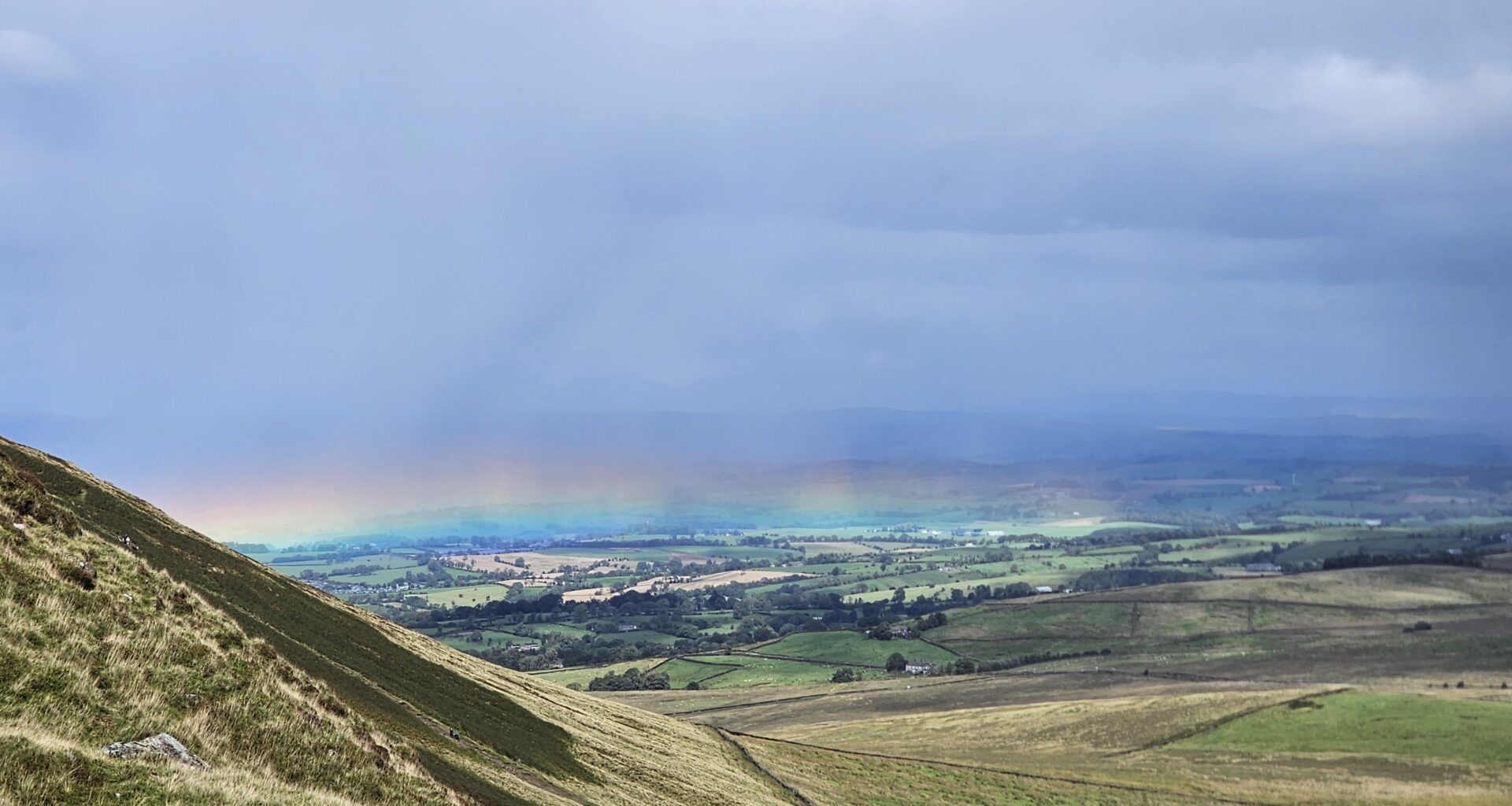 Caught this cool rainbow today after a quick downpour