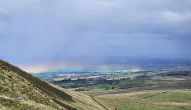 Caught this cool rainbow today after a quick downpour