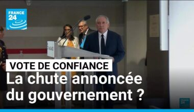 Vote de confiance : la chute annoncée du gouvernement ? • FRANCE 24