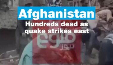Afghanistan: Hundreds dead as quake strikes east • FRANCE 24 English