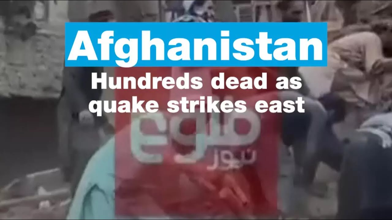 Afghanistan: Hundreds dead as quake strikes east • FRANCE 24 English