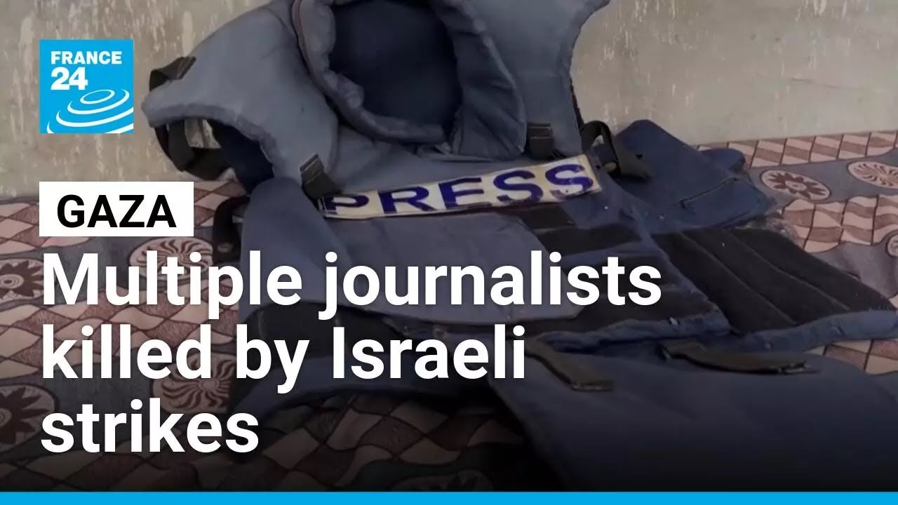 Multiple journalists killed by Israeli strikes on Gaza hospital • FRANCE 24 English