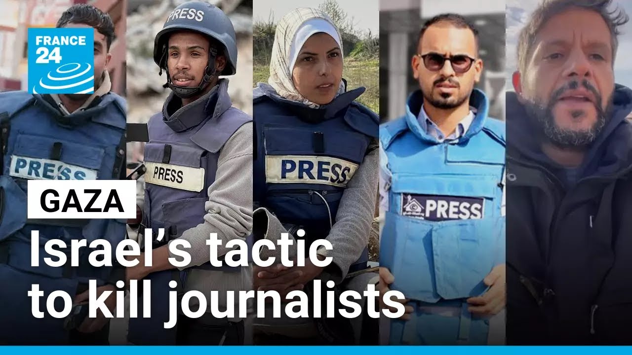 Gaza: How Israel’s ‘double-tap’ strikes kill journalists and first responders • FRANCE 24
