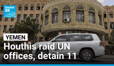 Iran-backed Houthis raid UN offices in Yemen, detain 11 employees • FRANCE 24 English