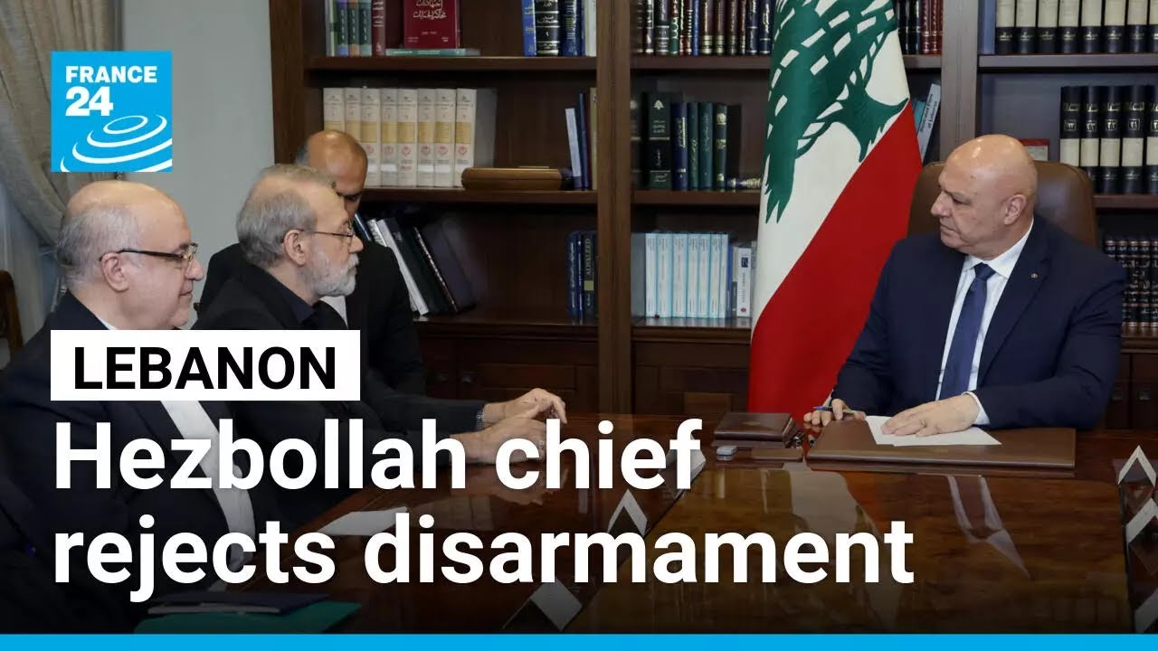 Hezbollah chief rejects disarmament, Lebanon to submit new plan by the end of the week • FRANCE 24