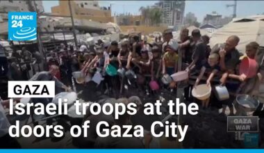 Israeli troops have described the evacuation as inevitable as they advance towards Gaza City