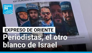 Franja de Gaza: periodistas, en el punto de mira israelí • FRANCE 24 Español