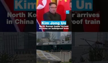 Kim Jong Un: North Korean leader arrives in China onboard bulletproof train • FRANCE 24 English