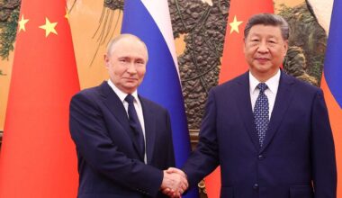 Trump accuses Putin, Xi and Kim of conspiring at Beijing military parade