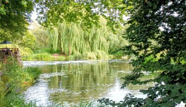 River Avon at Milverton in Warwickshire