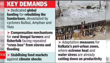 City experts highlight local climate shock issues ahead of COP30 meet | Kolkata News