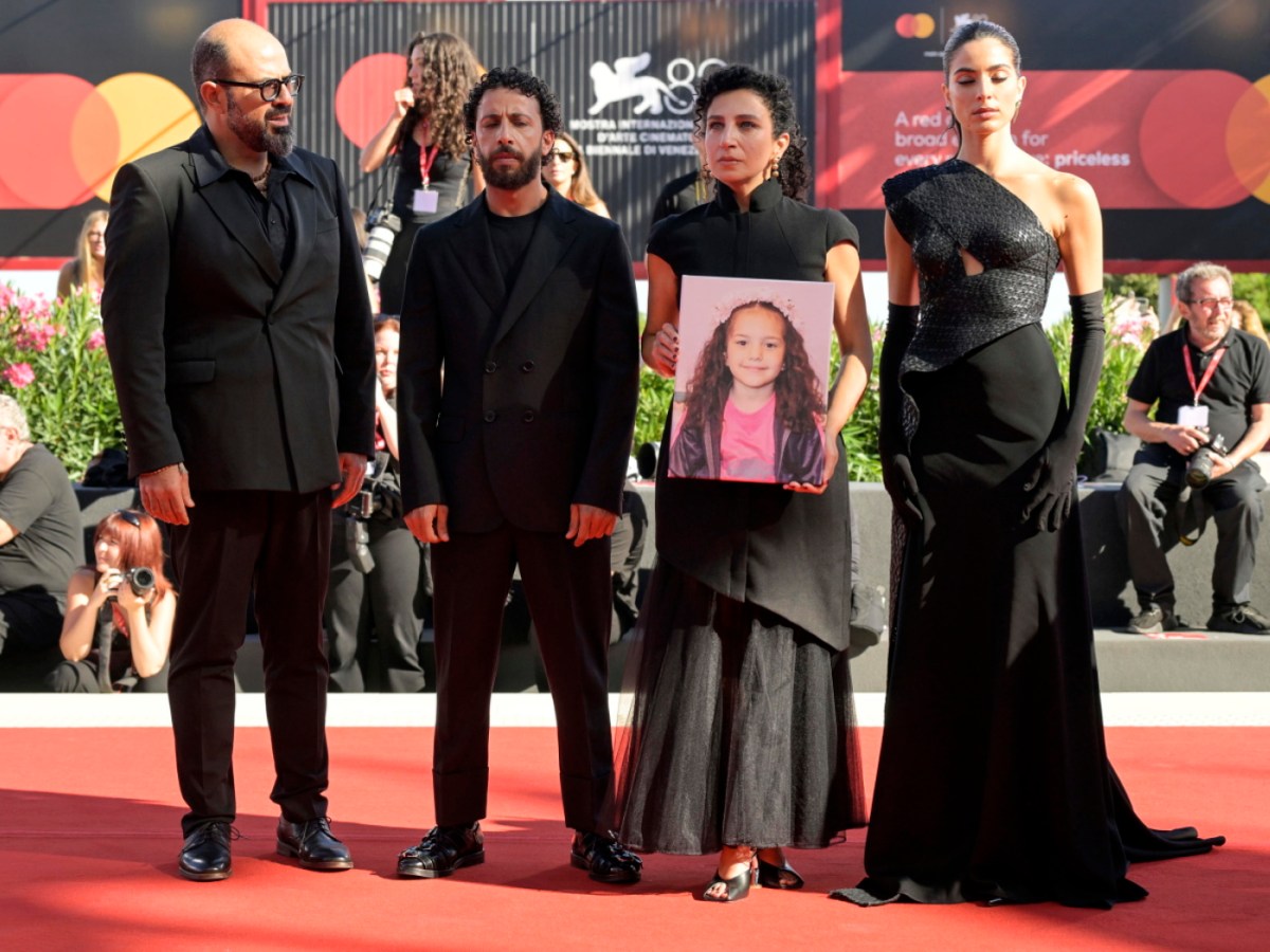 A Venise, un film choc pour "donner une voix" aux victimes de Gaza