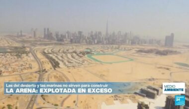 La sobreexplotación de arena: un problema ambiental acelerado por el tráfico ilegal • FRANCE 24