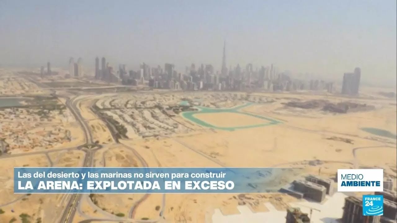 La sobreexplotación de arena: un problema ambiental acelerado por el tráfico ilegal • FRANCE 24