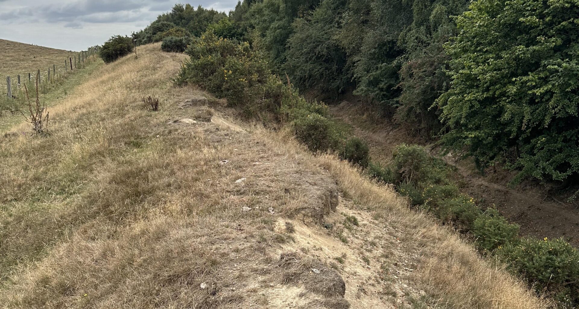 Offa’s Dyke is really quite impressive in places