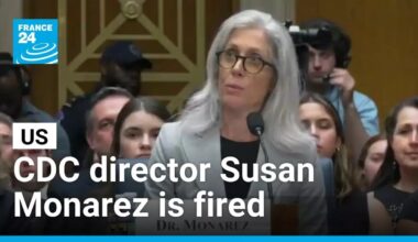 Fired CDC director Susan Monarez clashed with Kennedy on vaccine policy • FRANCE 24 English