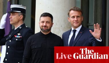 Macron says ‘Coalition of the Willing’ will finalise ‘robust’ Ukrainian security guarantees – Europe live | World news