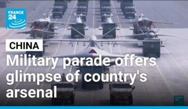 China military parade offers glimpse of country's arsenal • FRANCE 24 English