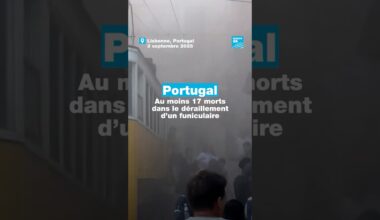 🇵🇹#Portugal : Au moins 17 morts dans le déraillement d’un #funiculaire • FRANCE 24