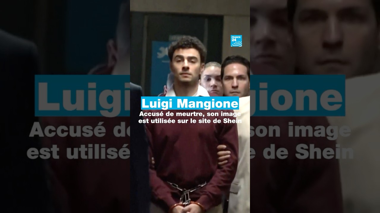 👕L’image de Luigi #Mangione, accusé de meurtre, utilisée sur le site de #Shein • FRANCE 24