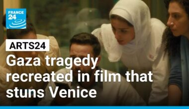 Tears and applause: Gaza tragedy recreated in film that stuns Venice • FRANCE 24 English