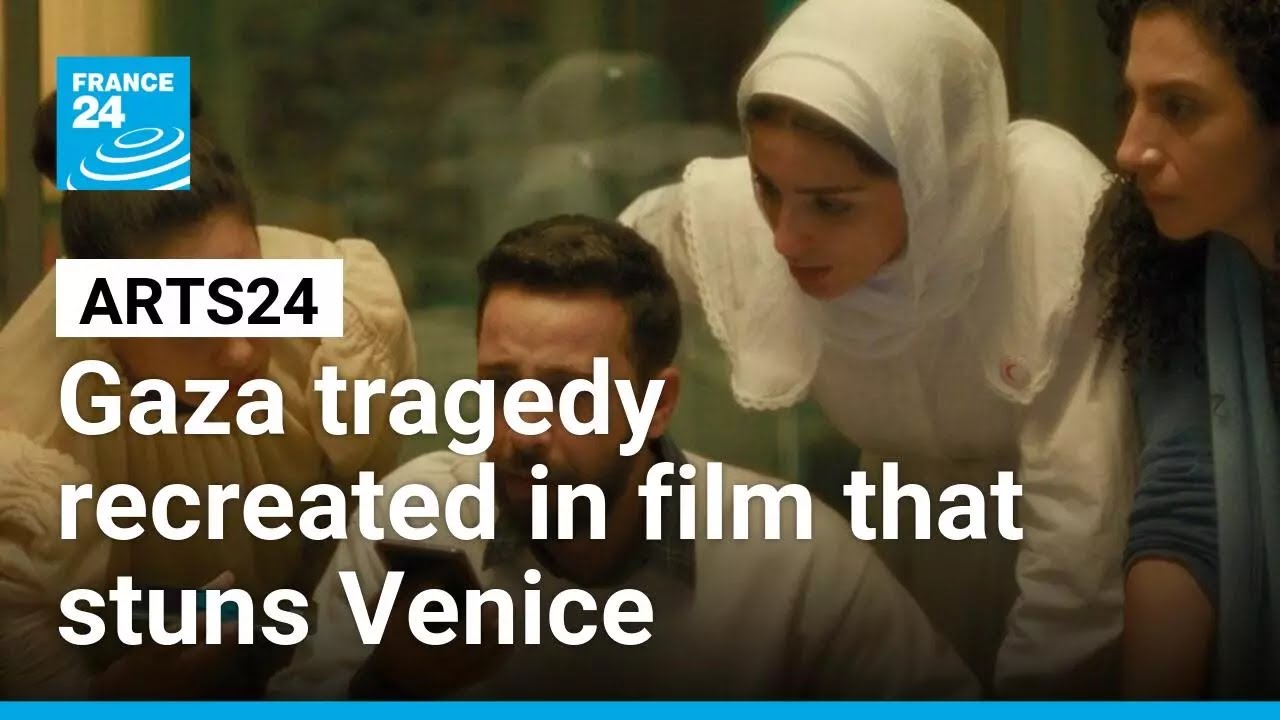 Tears and applause: Gaza tragedy recreated in film that stuns Venice • FRANCE 24 English