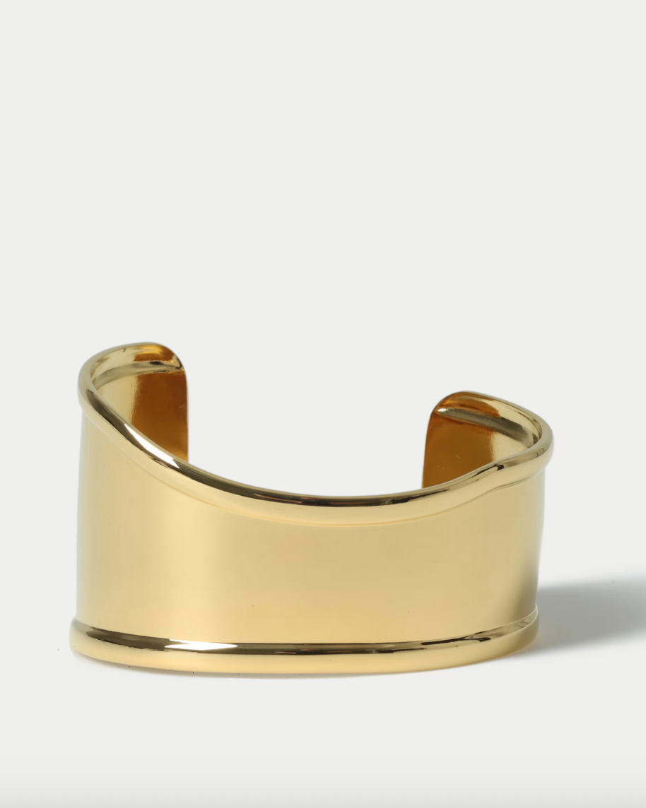 Autograph  Stainless Steel Wave Cuff