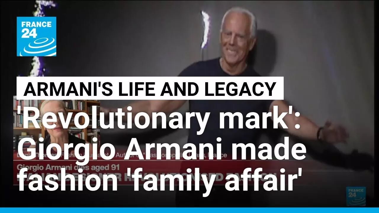 'Grand monsieur': Legendary fashion designer Giorgio Armani stayed true to his vision, never wavered