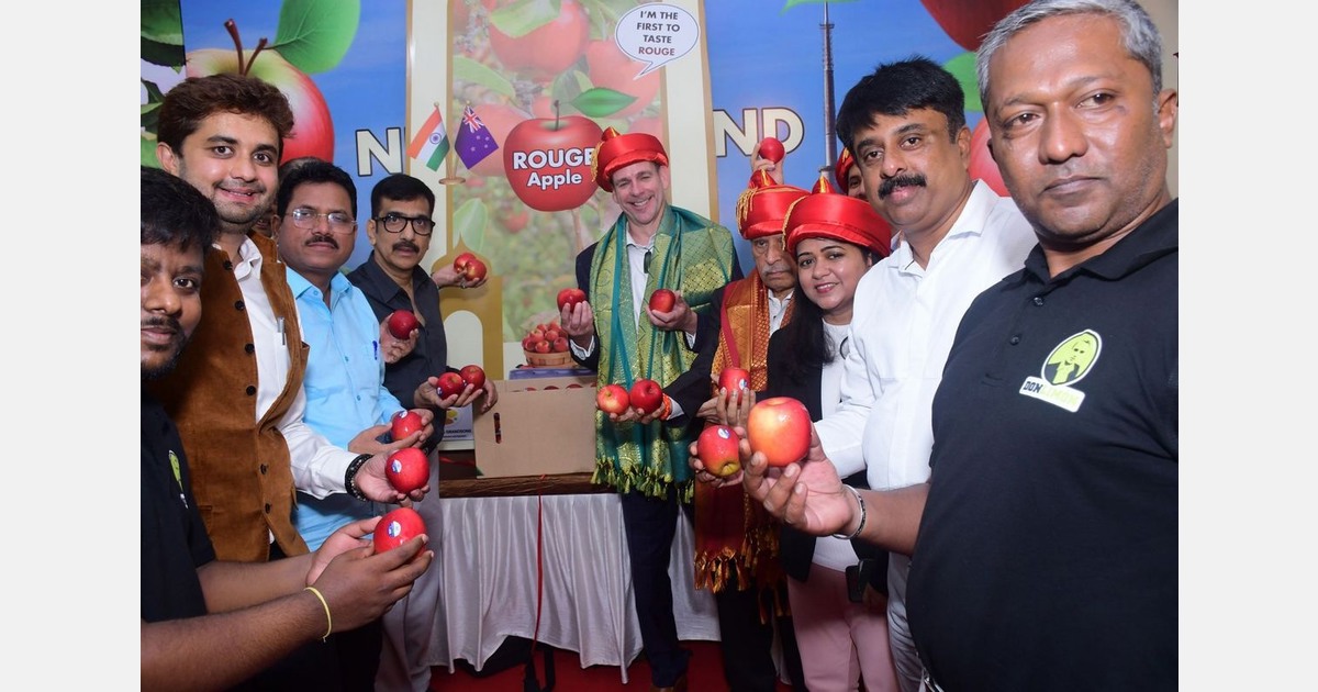 New Zealand Rouge apples arrive in India for very first time