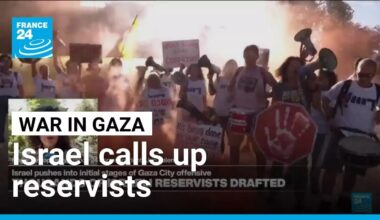 'Enormous tension' in Israel as thousands of reservists called up for Gaza offensive • FRANCE 24